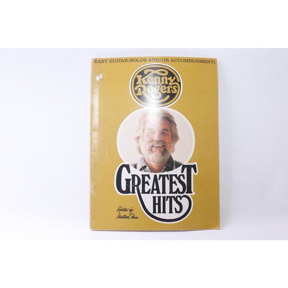 Kenny Rogers, Greatest Hits, Easy Guitar, 1979, Cherry Lane Music, Sheet Music - Picture 1 of 3